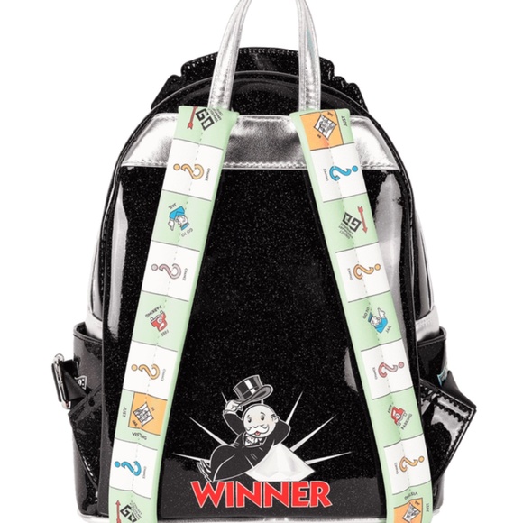 NWT Monopoly Game Mini Backpack - Picture 2 of 3
